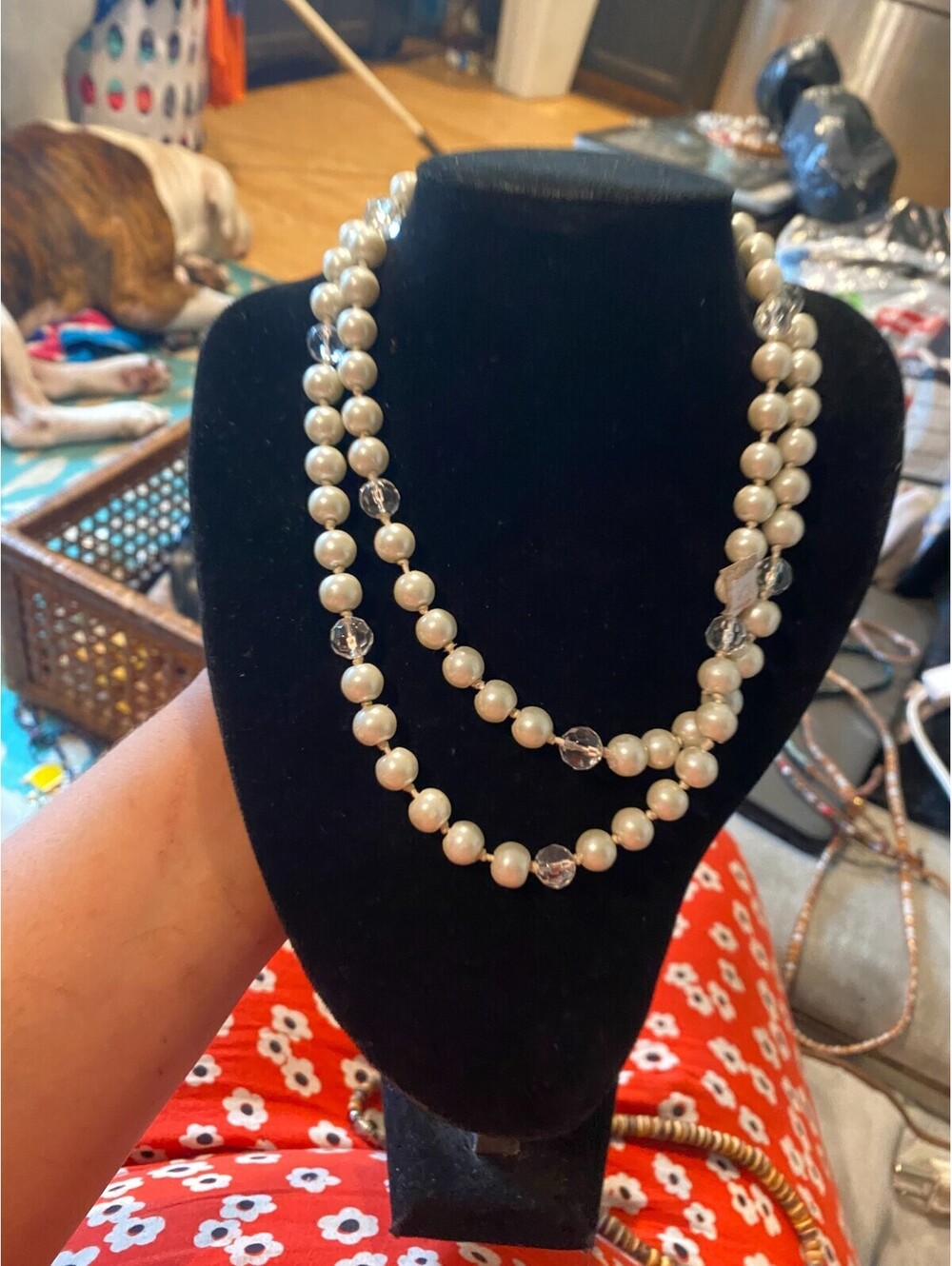vintage boho statement necklace